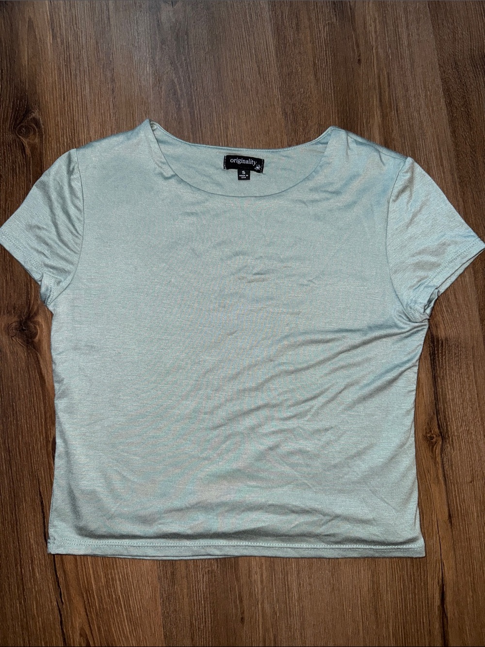 Originality+ Mint Short Sleeve Crew Tee